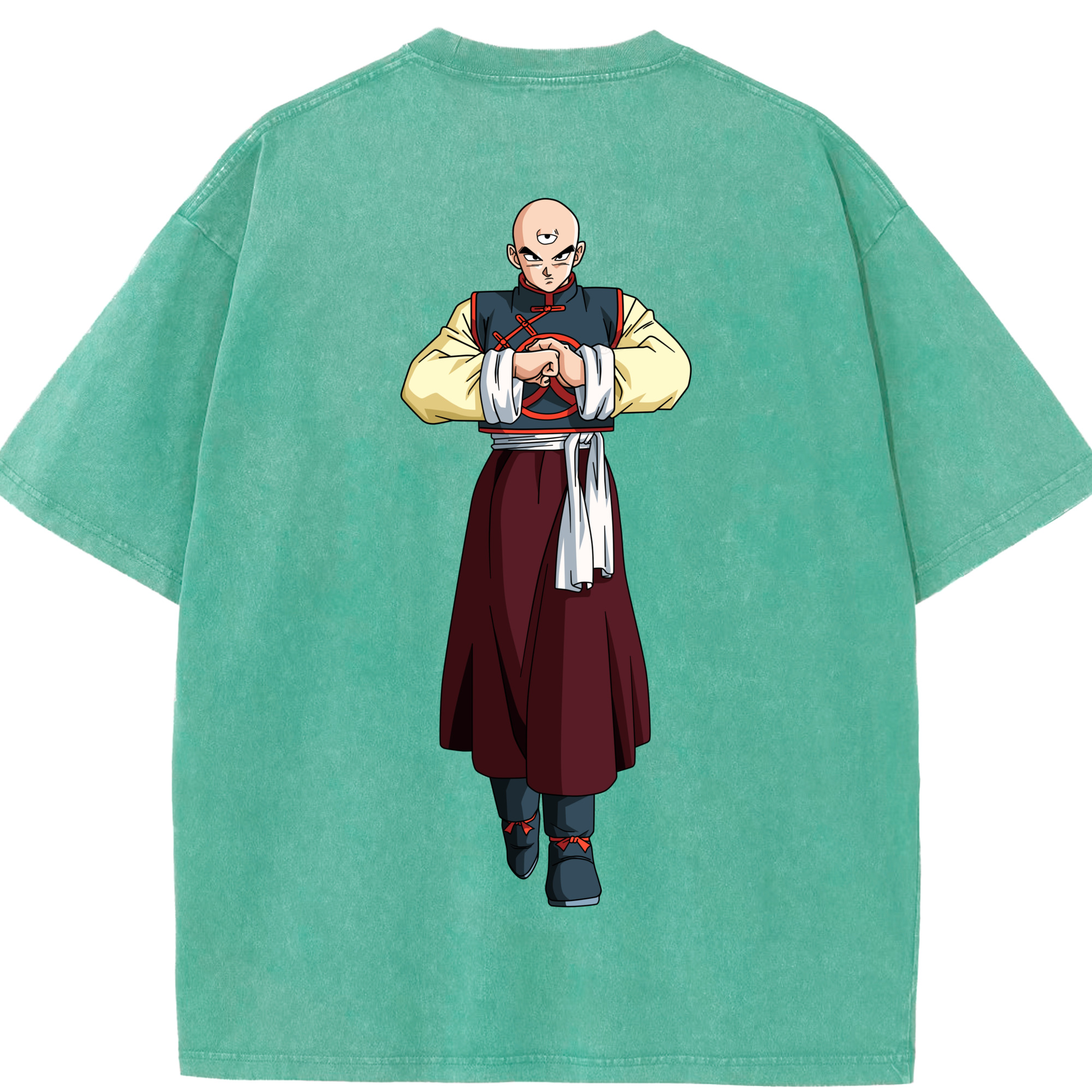 （画像用） ドラゴンボール DRAGON BALL 綿100% ヴィンテージ風 半袖Tシャツ（背面プリント）
